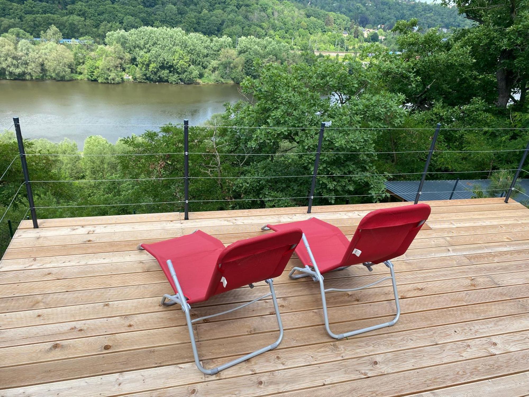 Apartman - D - Vyhlidka Nad Rekou Zdiby 외부 사진